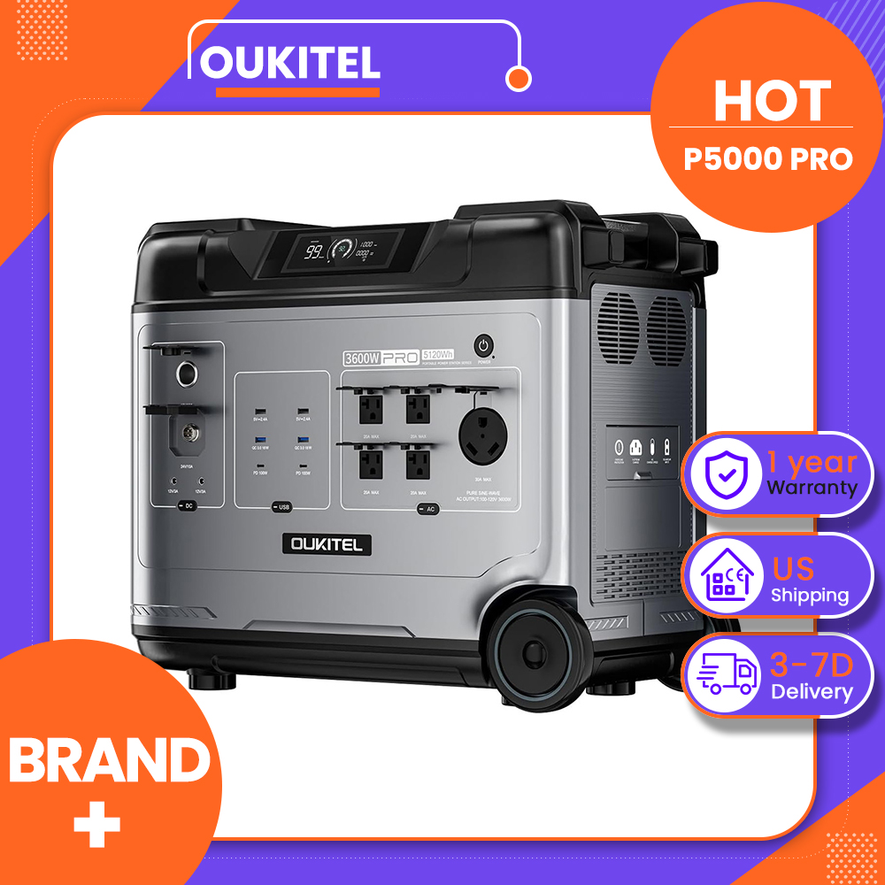 Charge Controller Solar - محطة طاقة محمولة OUKITEL P5000 Pro،