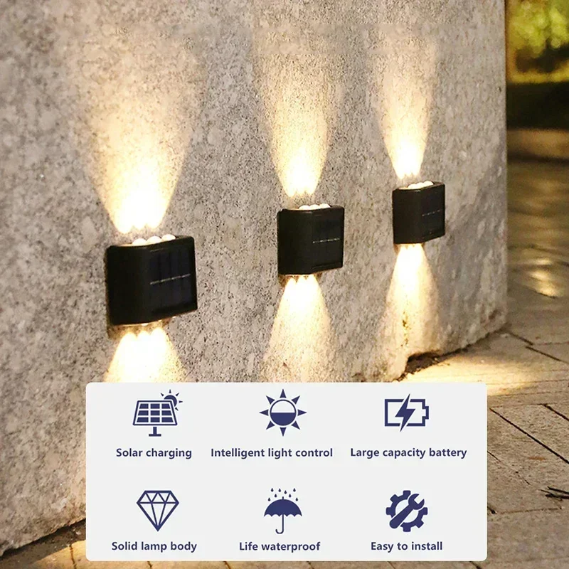 مصباح جداري شمسي LED خارجي مقا - مراجعة Solar Lamp وسعره