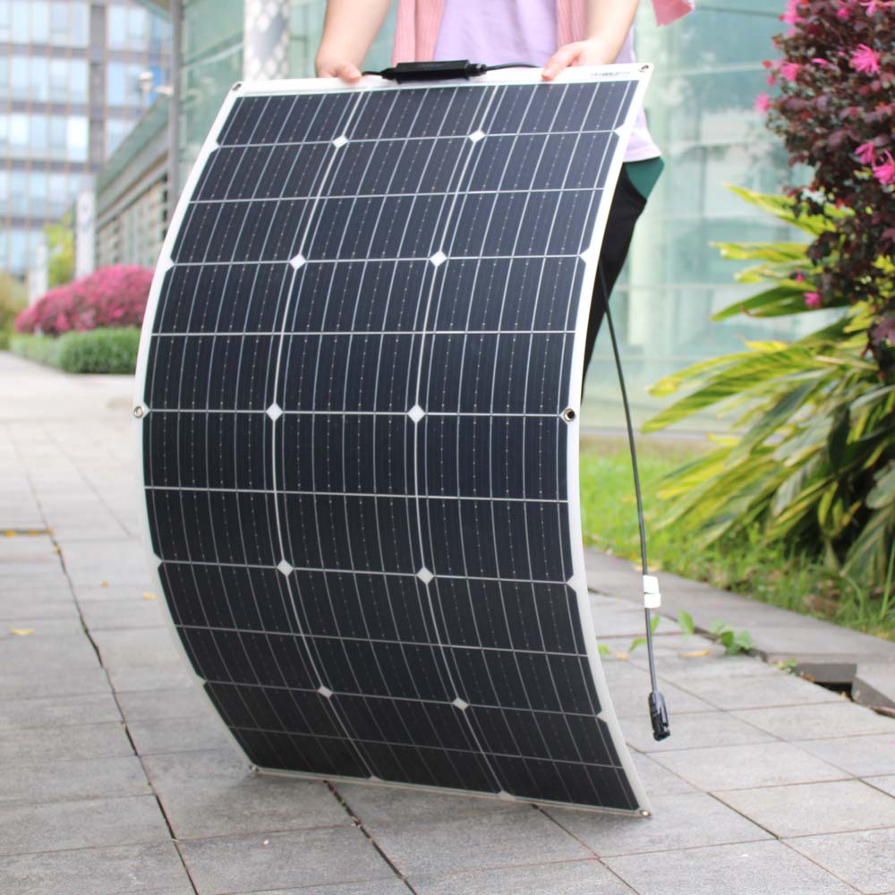 100 واط لوحة طاقة شمسية 200 وا - مراجعة Solar Panel 200W وسعره