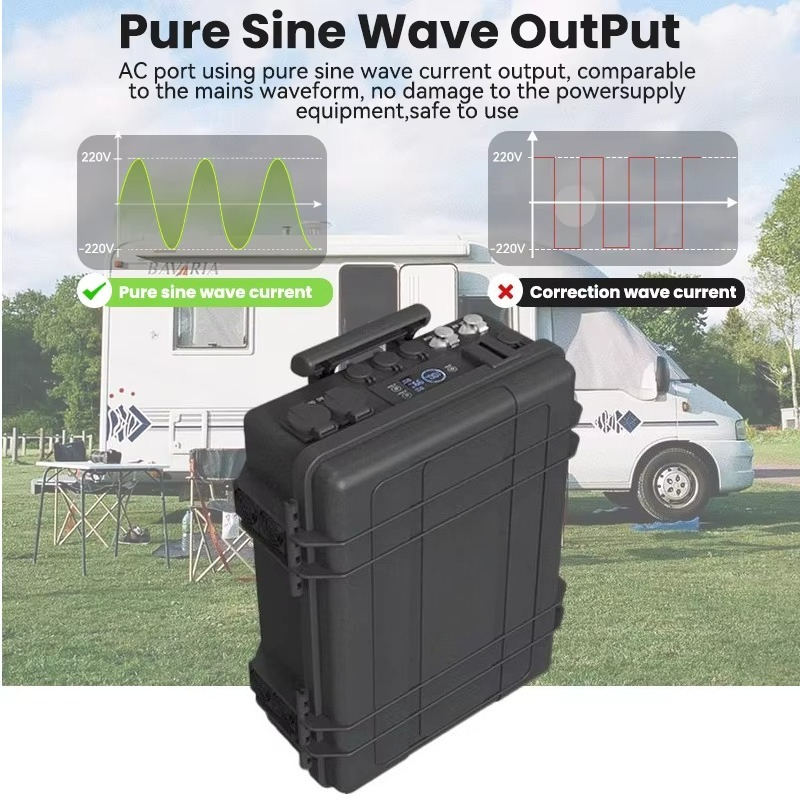 محطة شحن محمولة 110 فولت 220 ف - مراجعة Solar Generator وسعره