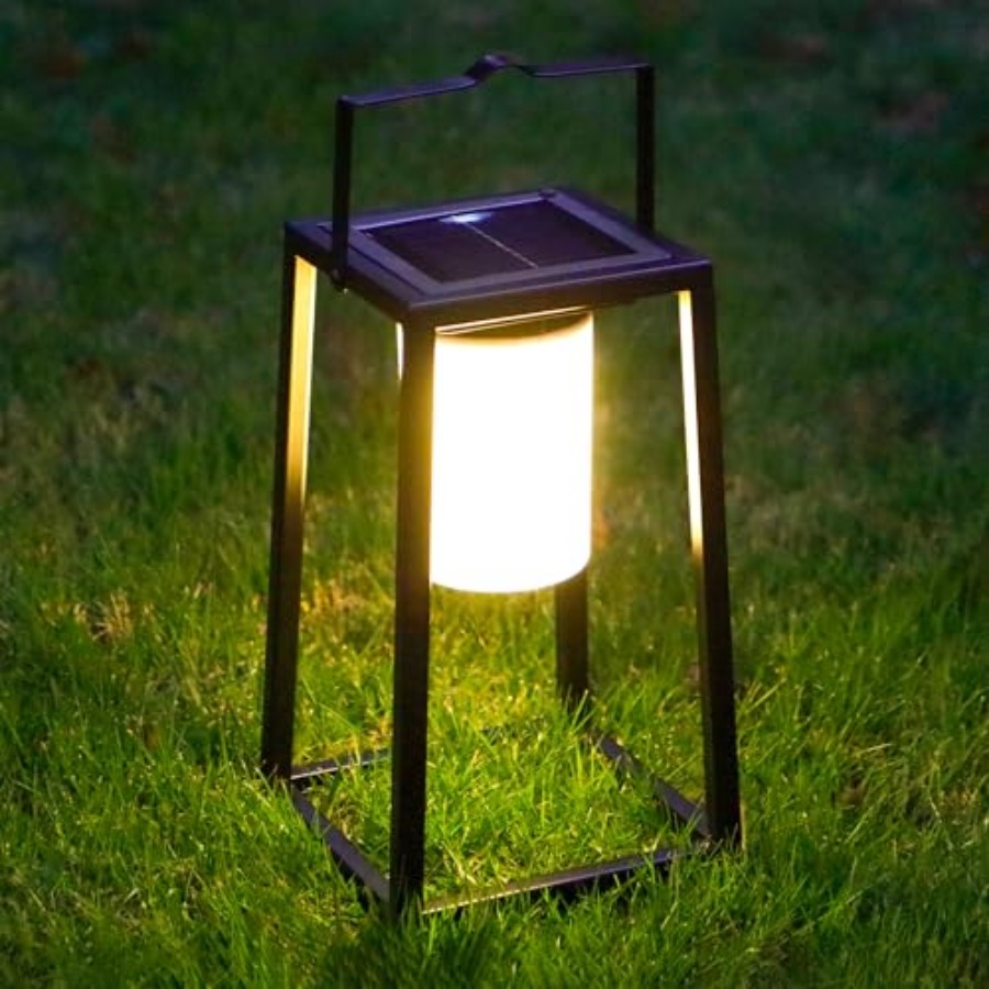 فانوس شمسي خارجي محمول بحجم 5  - مراجعة Solar Lamp وسعره