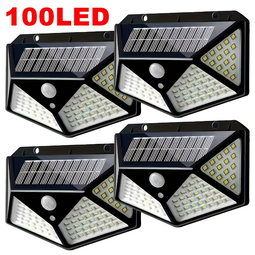 مصباح حديقة شمسي خارجي بـ 100  - مراجعة Solar Lamp وسعره