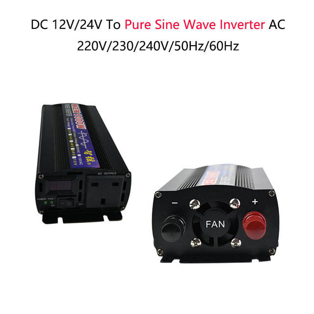 محول طاقة موجة جيبية نقية 1000 - مراجعة Power Inverter وسعره