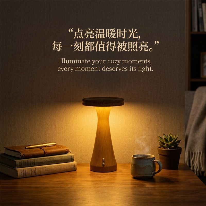 مصباح مكتبي زخرفي لغرفة النوم، - مراجعة Solar Lamp وسعره