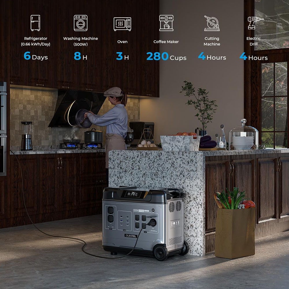 محطة طاقة محمولة OUKITEL P5000 - مراجعة Charge Controller Solar وسعره