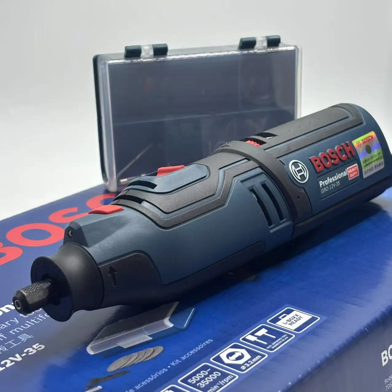 جلاخة بوش GRO 12V-35 احترافية  - مراجعة Lithium Battery 12V وسعره